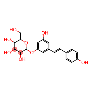 2-(3-HYDROXY-5-[(E)-2-(4-HYDROXY-PHENYL)-VINYL]-PHENOXY)-6-HYDROXYMETHYL-TETRAHYDRO-PYRAN-3,4,5-TRIOL