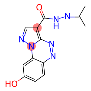 8-HYDROXY-N'-(1-METHYLETHYLIDENE)PYRAZOLO[5,1-C][1,2,4]BENZOTRIAZINE-3-CARBOHYDRAZIDE