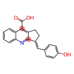 3-(4-HYDROXY-BENZYLIDENE)-2,3-DIHYDRO-1H-CYCLOPENTA[B]QUINOLINE-9-CARBOXYLIC ACID