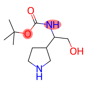 (2-HYDROXY-1-PYRROLIDIN-3-YL-ETHYL)-CARBAMIC ACID TERT-BUTYL ESTER