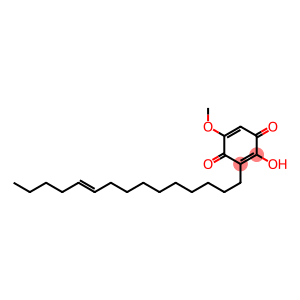 2-HYDROXY-5-METHOXY-3-((E)-PENTADEC-10-ENYL)-[1,4]BENZOQUINONE