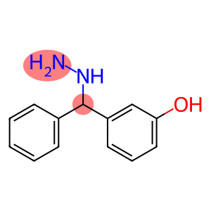 1-((3-hydroxyphenyl)(phenyl)methyl)hydrazine