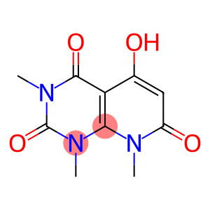 5-hydroxy-1,3,8-trimethyl-1,2,3,4,7,8-hexahydropyrido[2,3-d]pyrimidine-2,4,7-trione