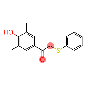 1-(4-hydroxy-3,5-dimethylphenyl)-2-(phenylsulfanyl)-1-ethanone