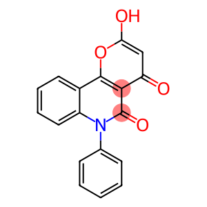 2-hydroxy-6-phenyl-5,6-dihydro-4H-pyrano[3,2-c]quinoline-4,5-dione