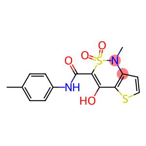 4-hydroxy-1-methyl-N-(4-methylphenyl)-2,2-dioxo-1,2-dihydro-2lambda~6~-thieno[3,2-c][1,2]thiazine-3-carboxamide