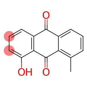 1-hydroxy-8-methyl-9,10-dihydroanthracene-9,10-dione