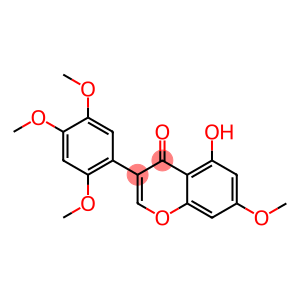 5-HYDROXY-7-METHOXY-3-(2,4,5-TRIMETHOXY-PHENYL)-CHROMEN-4-ONE