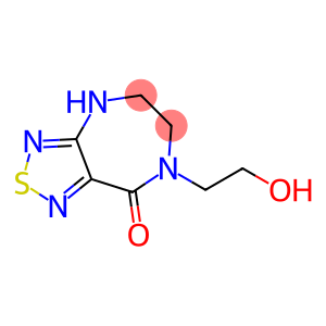 7-(2-Hydroxyethyl)-4,5,6,7-tetrahydro-8H-[1,2,5]thiadiazolo[3,4-E][1,4 ]diazepin-8-one