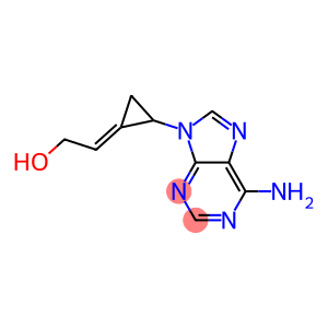 9-(2-hydroxyethylidene)-cyclopropyl adenine