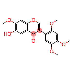 6-hydroxy-7,2',4',5'-tetramethoxyisoflavone