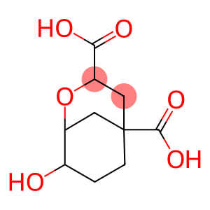 6-hydroxy-4-oxabicyclo(3.3.1)nonane-1,3-dicarboxylic acid