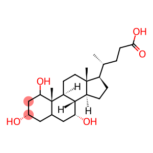 1-hydroxychenodeoxycholic acid