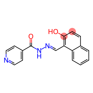 2-hydroxy-1-naphthylaldehyde isonicotinoyl hydrazone