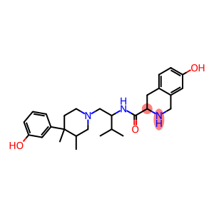 7-hydroxy-N-(1-((4-(3-hydroxyphenyl)-3,4-dimethyl-1-piperidinyl)methyl)-2-methylpropyl)-1,2,3,4-tetrahydro-3-isoquinolinecarboxamide