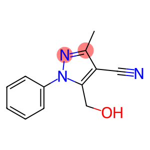 5-(HYDROXYMETHYL)-3-METHYL-1-PHENYL-1H-PYRAZOLE-4-CARBONITRILE