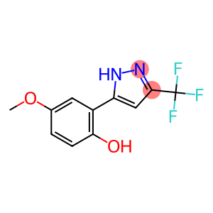5-(2-HYDROXY-5-METHOXYPHENYL)-3-(TRIFLUOROMETHYL)PYRAZOLE