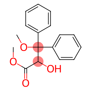 2-HYDROXY-3-METHOXY-3,3-DIPHENYL-PROPIONIC ACID METHYL ESTER