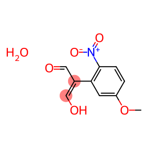 3-HYDROXY-2-(5-METHOXY-2-NITROPHENYL)ACRYLALDEHYDE HYDRATE, TECH