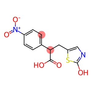 3-(2-HYDROXY-1,3-THIAZOL-5-YL)-2-(4-NITROPHENYL)PROPANOIC ACID