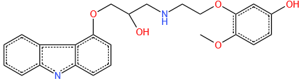 3-[2-[[3-(9H-Carbazol-4-yloxy)-2-hydroxypropyl-d5]amino]ethoxy]-4-methoxy-phenol