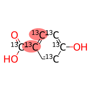 4-Hydroxybenzoic  acid-13C6  (ring-13C6)