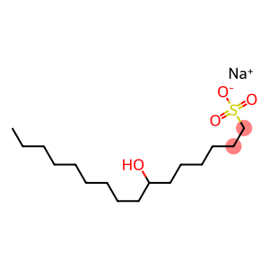 7-Hydroxyhexadecane-1-sulfonic acid sodium salt