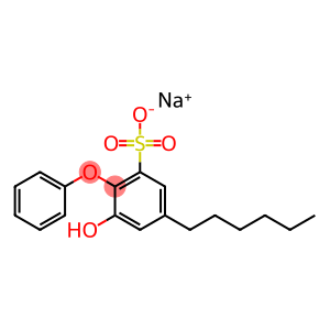 6-Hydroxy-4-hexyl[oxybisbenzene]-2-sulfonic acid sodium salt