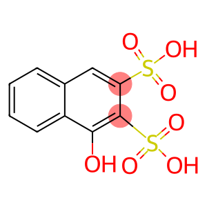 1-Hydroxy-2,3-naphthalenedisulfonic acid