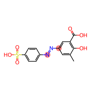 4-Hydroxy-4'-sulfo-5-methylazobenzene-3-carboxylic acid