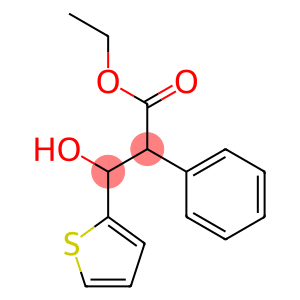 3-Hydroxy-2-phenyl-3-(thiophen-2-yl)propanoic acid ethyl ester