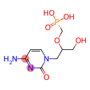 1-(3-Hydroxy-2-phosphonomethoxypropyl)-4-aminopyrimidin-2(1H)-one