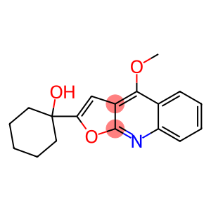 2-(1-Hydroxycyclohexyl)-4-methoxyfuro[2,3-b]quinoline