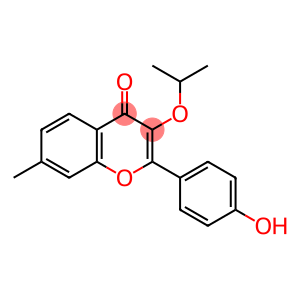 2-(4-Hydroxyphenyl)-3-isopropyloxy-7-methyl-4H-1-benzopyran-4-one