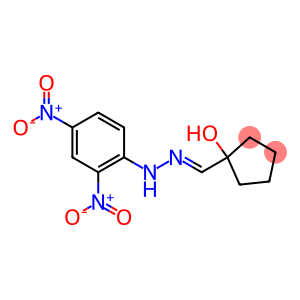 1-Hydroxycyclopentanecarbaldehyde 2,4-dinitrophenyl hydrazone