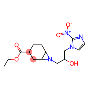 7-[2-Hydroxy-3-(2-nitro-1H-imidazol-1-yl)propyl]-7-azabicyclo[4.1.0]heptane-3-carboxylic acid ethyl ester