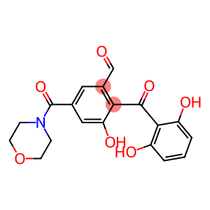 3-Hydroxy-5-(morpholinocarbonyl)-2-(2,6-dihydroxybenzoyl)benzaldehyde