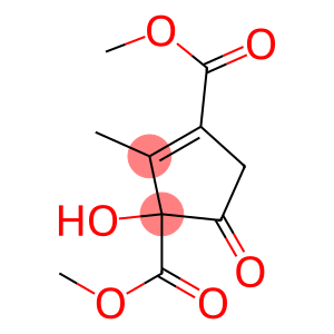 2-Hydroxy-3-methyl-1-oxo-3-cyclopentene-2,4-dicarboxylic acid dimethyl ester