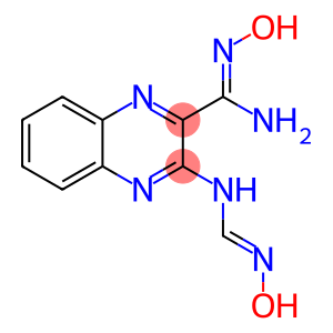 3-[(Hydroxyiminomethyl)amino]-2-quinoxalinecarboxamide oxime