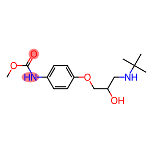 [4-[2-Hydroxy-3-(tert-butylamino)propoxy]phenyl]carbamic acid methyl ester