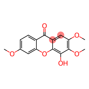 4-Hydroxy-2,3,6-trimethoxy-9H-xanthen-9-one