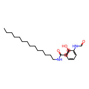 2-Hydroxy-3-formylamino-N-tetradecylbenzamide