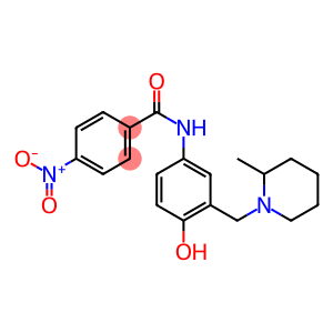 N-[4-Hydroxy-3-[(2-methylpiperidino)methyl]phenyl]-4-nitrobenzamide