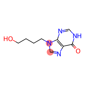 9-(4-Hydroxybutyl)-1,9-dihydro-6H-purin-6-one