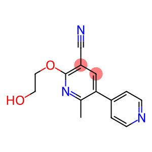 2-(2-Hydroxyethoxy)-5-(4-pyridinyl)-6-methylpyridine-3-carbonitrile