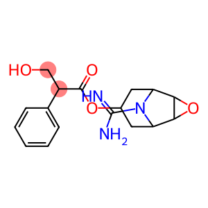 3-Hydroxy-2-phenylpropionic acid 9-amidino-3-oxa-9-azatricyclo[3.3.1.02,4]nonan-7-yl ester