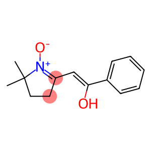 2-(2-Hydroxy-2-phenylethenyl)-5,5-dimethyl-1-pyrroline 1-oxide