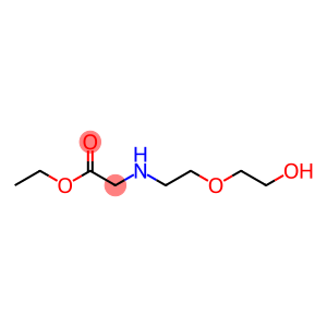 [2-(2-Hydroxyethoxy)ethylamino]acetic acid ethyl ester