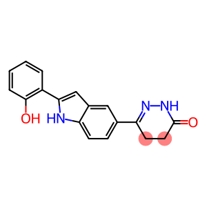 6-[2-(2-Hydroxyphenyl)-1H-indol-5-yl]-4,5-dihydropyridazin-3(2H)-one