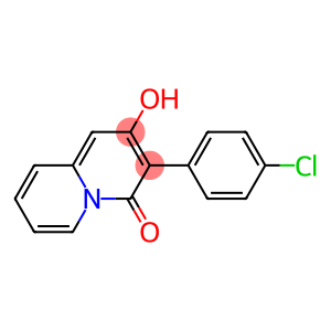 2-Hydroxy-3-(4-chlorophenyl)-4H-quinolizin-4-one